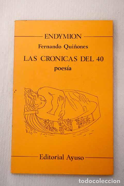 Libros: Salero de Espa&ntilde;a o Las cr&oacute;nicas del 40: [poes&iacute;a].- Qui&ntilde;ones, Fernando