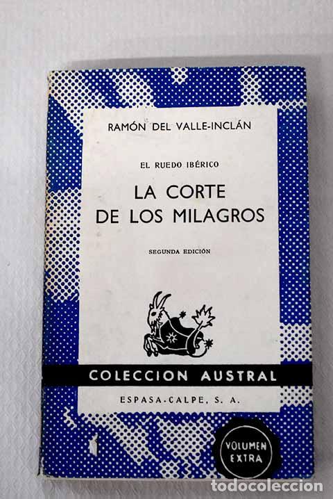 Libros: La corte de los milagros.- Valle-Incl&aacute;n, Ram&oacute;n del