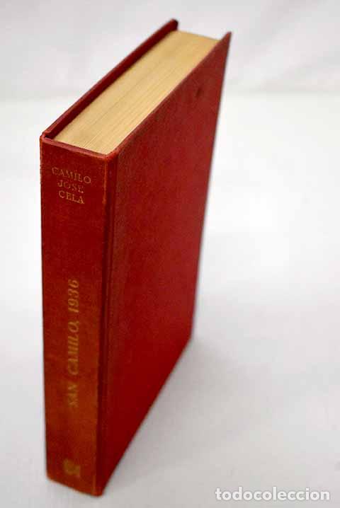 Livros em segunda m&atilde;o: V&iacute;speras, festividad y octava de San Camilo del a&ntilde;o 1936 en Madrid.- Cela, Camilo Jos&eacute;