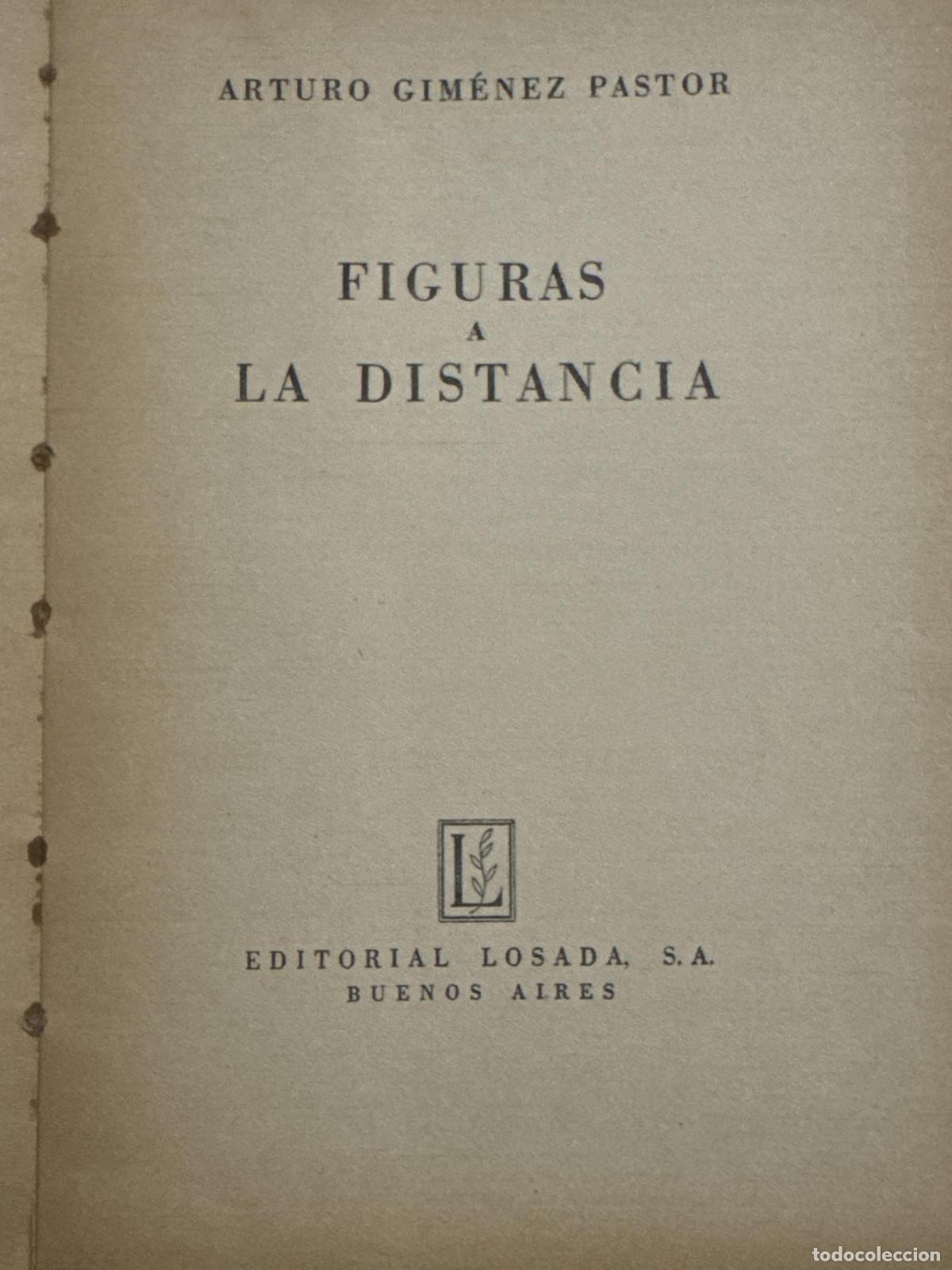 Libros: Figuras a la distancia - Arturo Gim&eacute;nez Pastor - Foto 4