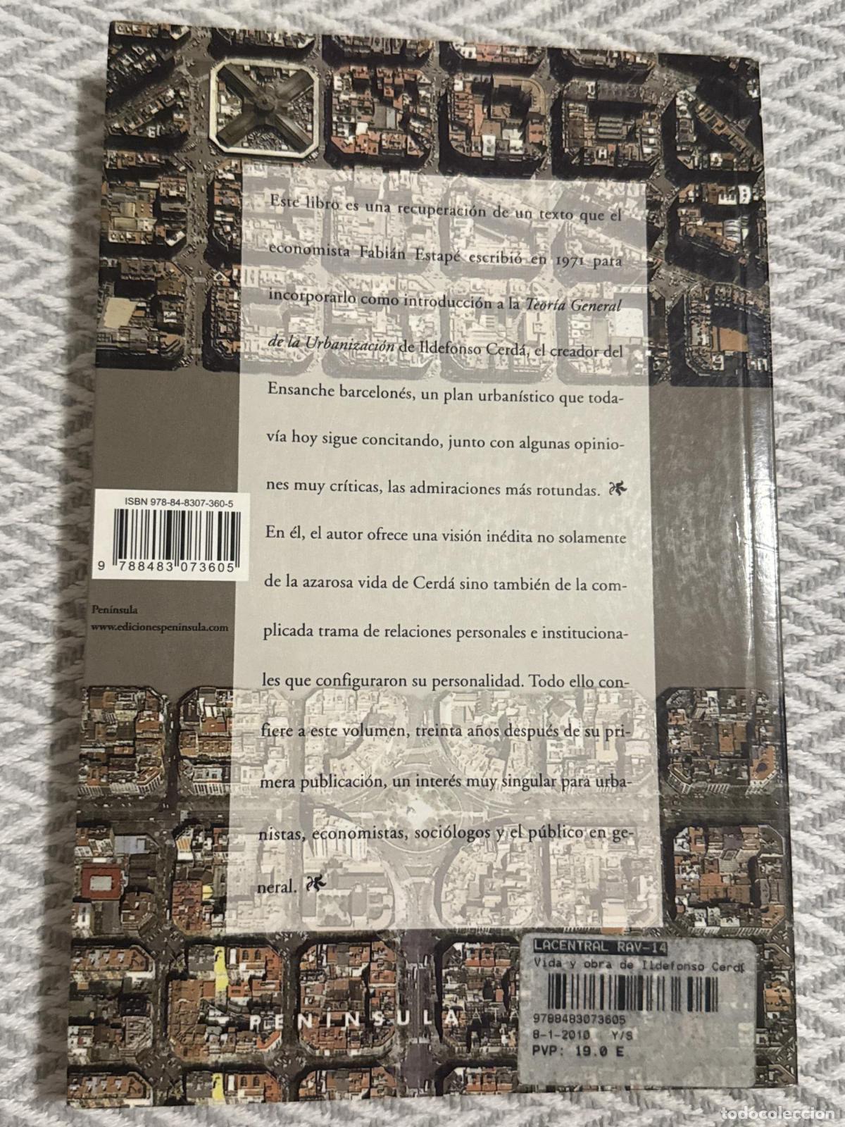 Libros: Vida y obra de Ildefonso Cerd&aacute; - Fabi&aacute;n Estap&eacute; - Foto 3