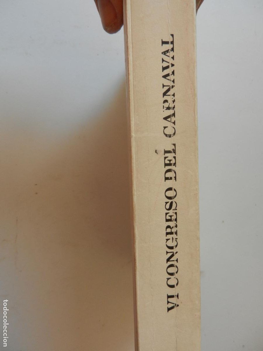Libros: VI CONGRESO DE CARNAVAL DE CADIZ - DICIEMBRE 1992 - PROGRAMAS Y COMUNICACIONES - Foto 7