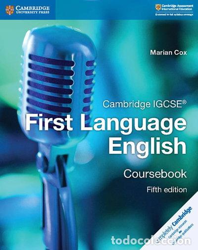 Livros em segunda m&atilde;o: Cambridge IGCSE First Language English Coursebook- 9781108438889