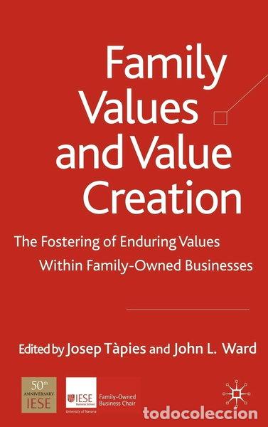 Libri di seconda mano: Family Values and Value Creation- 9780230212190