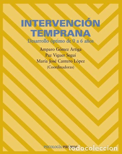 Libros: Intervenci&oacute;n temprana- 9788436818062