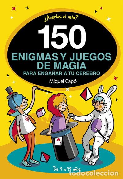 Livres: 150 enigmas y juegos de magia para enga&ntilde;ar a tu cerebro- 9788417773465