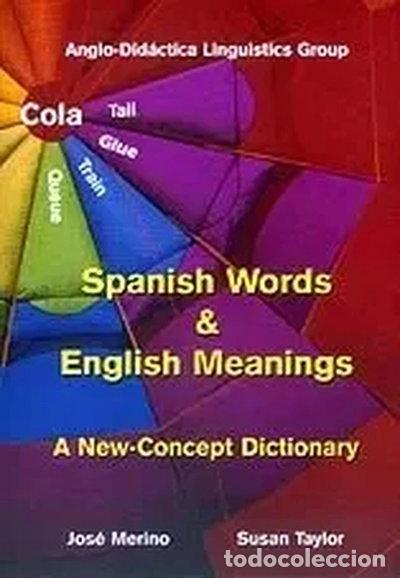 Libros: Spanish Words and English Meanings- 9788486623852