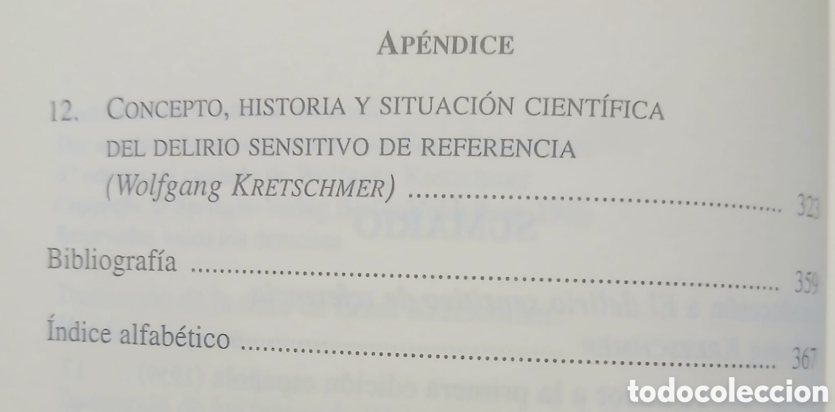 Libros: El delirio sensitivo de referencia - Foto 4