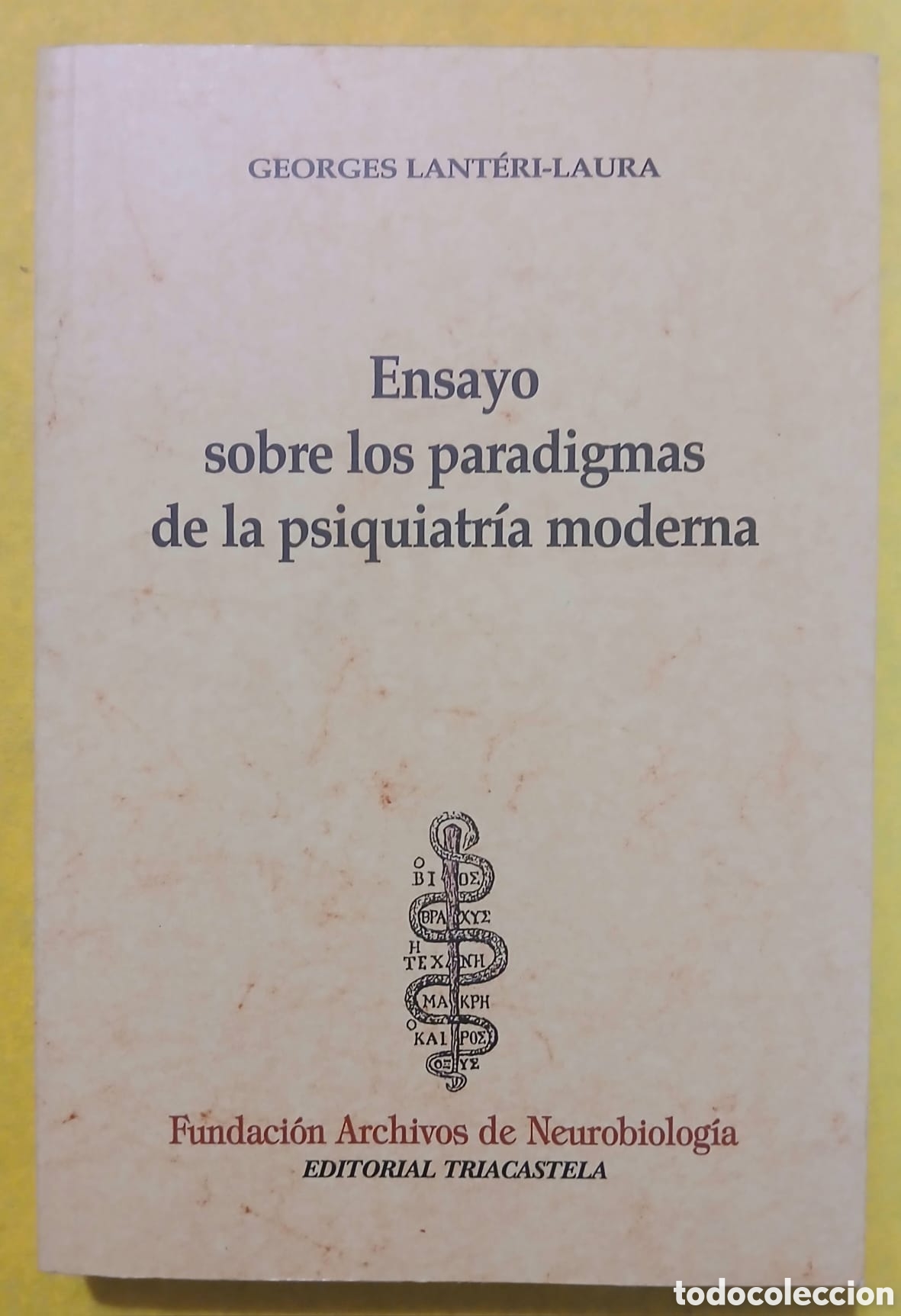 Libros: Ensayo sobre los paradigmas de la psiquiatr&iacute;a moderna