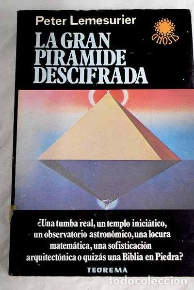books: La gran pir&aacute;mide descifrada- 9788485958542