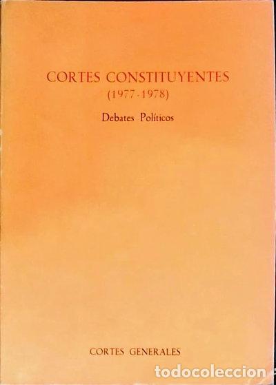 Livres: Cortes constituyentes (1977-1978). Debates pol&iacute;ticos- 9788430031979