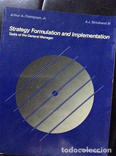 books: Strategy Formulation and Implementation- 9780256069013