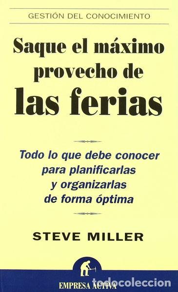 Libros: Saque el m&aacute;ximo provecho de las ferias- 9788495787293