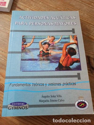 Libros: Actividades acu&aacute;ticas para personas mayores- 9788480131377