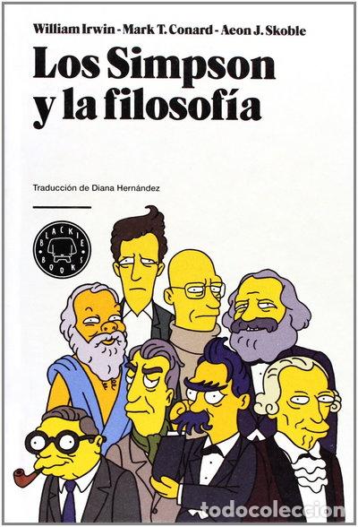 Libros: Los Simpson y la filosof&iacute;a- 9788493736200