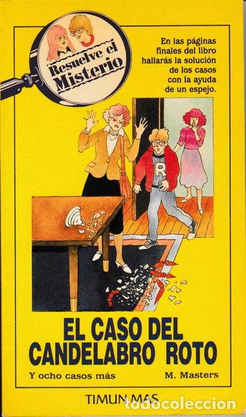 books: El caso del candelabro roto- 9788471769022