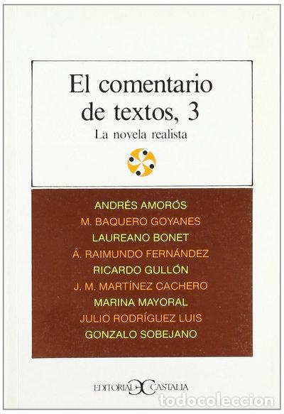 Libri di seconda mano: El comentario de textos, 3- 9788470393198