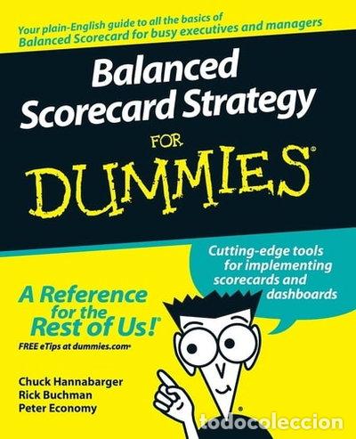 Libros: Balanced Scorecard Strategy For Dummies- 9780470133972