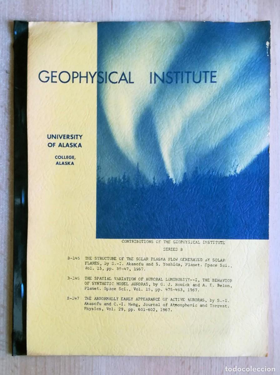 Libros: Geophysical Institute. Universidad de Alaska. Contribuciones 1967.
