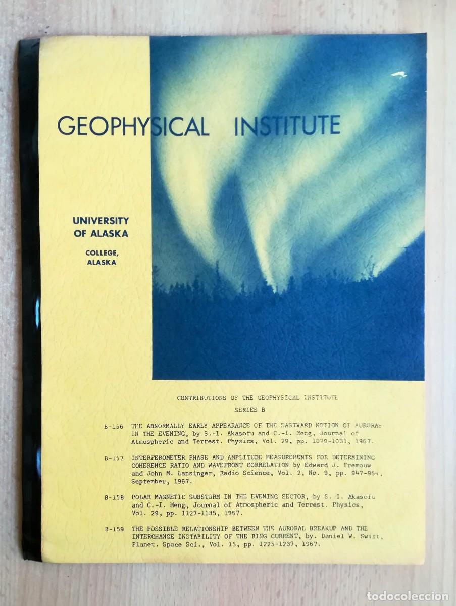 Libros: Geophysical Institute. Universidad de Alaska. Contribuciones 1967.