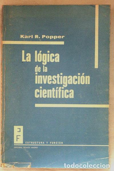 Libros: La l&oacute;gica de la investigaci&oacute;n cient&iacute;fica- 9788430907113