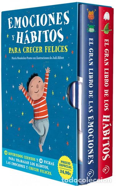 B&uuml;cher: Estuche regalo Emociones y h&aacute;bitos para crecer felices- 9788418128424