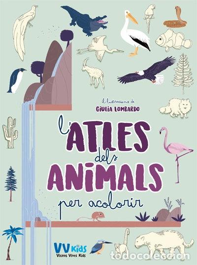 Libros: Atles dels animals per acolorir- 9788468243740 - Foto 1