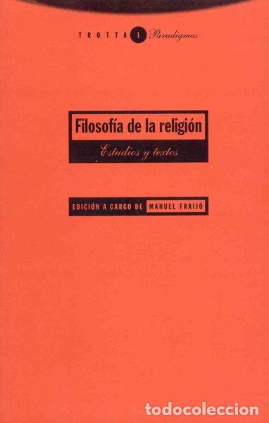 Libros: Filosof&iacute;a de la religi&oacute;n- 9788481644890