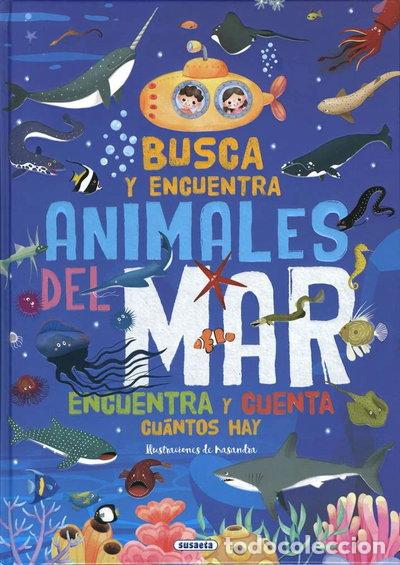 B&uuml;cher: Busca y encuentra: animales del mar- 9788498060768