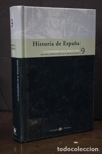 Libros: Historia de Espa&ntilde;a 9. La econom&iacute;a en el siglo XVIII- 9788467015829