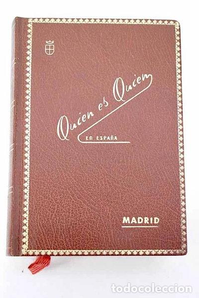 B&uuml;cher: Qui&eacute;n es qui&eacute;n en Espa&ntilde;a- 9788439814634