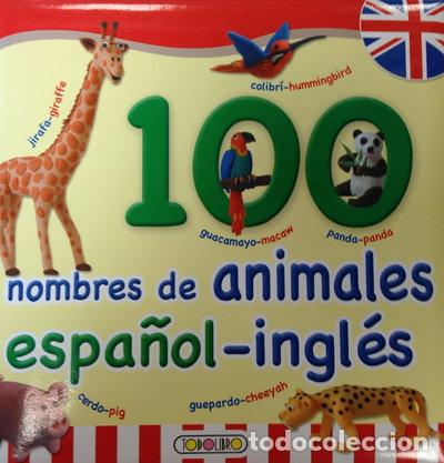 Livros em segunda m&atilde;o: 100 nombres de animales espa&ntilde;ol-ingl&eacute;s- 9788499130804