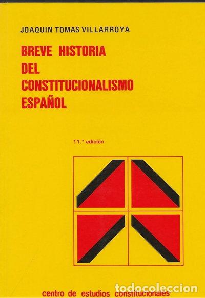 Livres: Breve historia del constitucionalismo espa&ntilde;ol- 9788425907876
