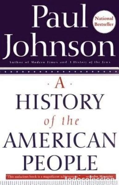 books: A History of the American People- 9780060930349