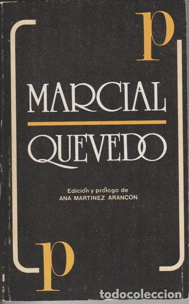 Libros: Marcial-Quevedo- 9788427612242