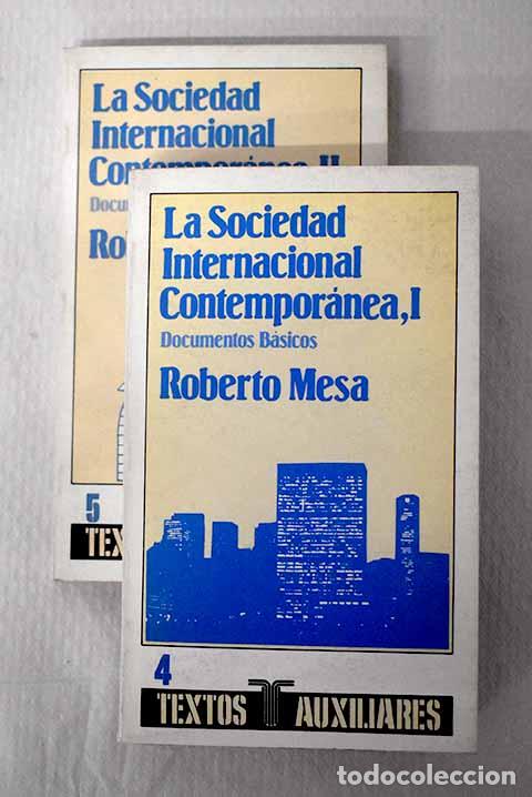 Libros: La sociedad internacional contempor&aacute;nea: documentos b&aacute;sicos