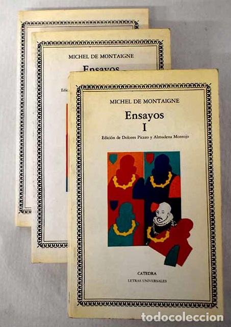 Libros: Ensayos: Montaigne, Michel de.- Montaigne, Michel de - Foto 1