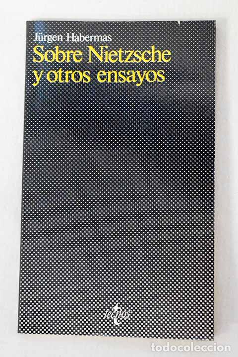 Libros: Sobre Nietzsche y otros ensayos.- Habermas, Jurgen