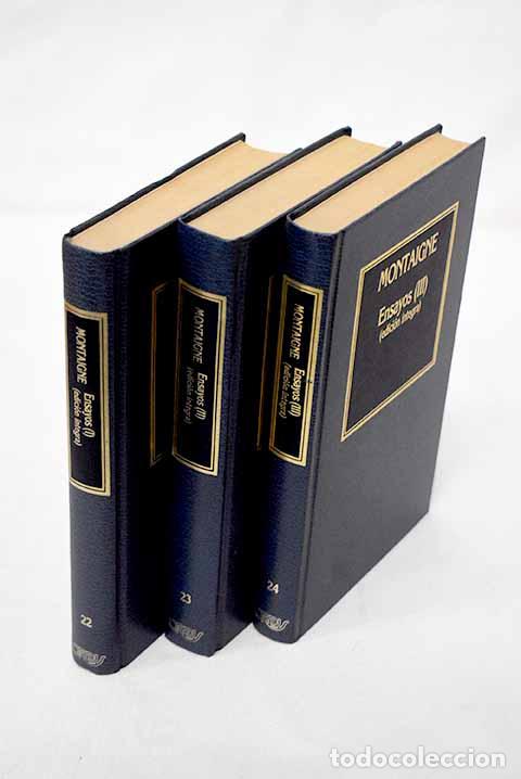 Libros: Ensayos completos: Montaigne, Michel de.- Montaigne, Michel de
