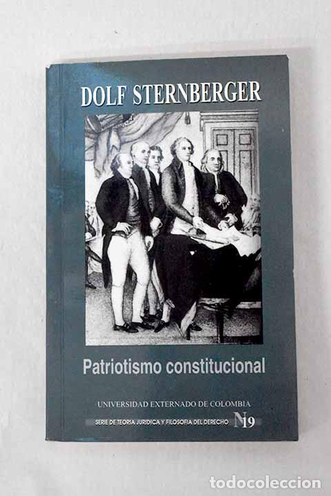Libros: Patriotismo constitucional.- Sternberger, Dolf - Foto 1