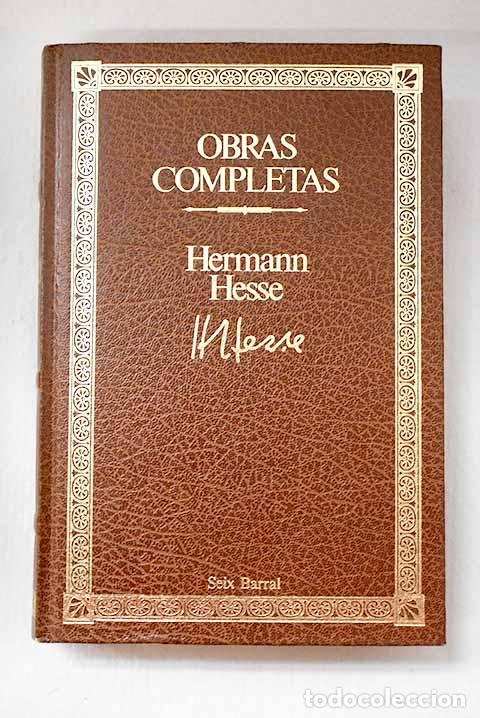 Libros: Demian: Siddhartha ; El lobo estepario.- Hesse, Hermann