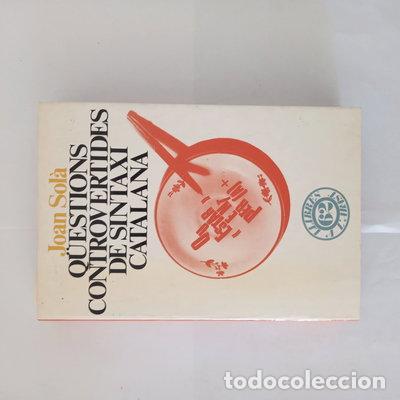 Libri di seconda mano: Q&uuml;estions controvertides de sintaxi catalana- 9788429726442