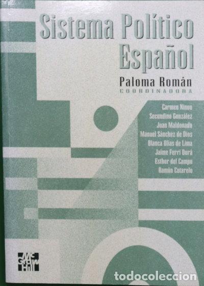 Libros: Sistema pol&iacute;tico espa&ntilde;ol- 9788448117900