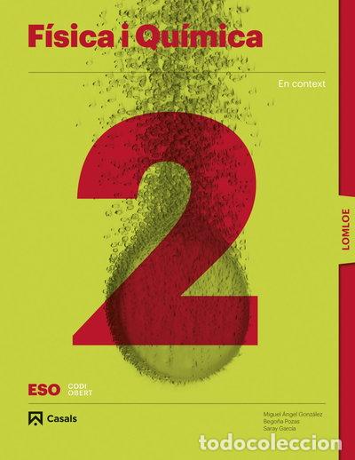 Livres: F&iacute;sica i Qu&iacute;mica 2 ESO LOMLOE- 9788421873434