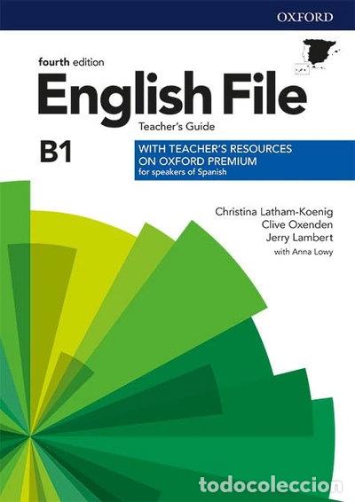 Livres: English File B1. Teacher's Guide- 9780194055918