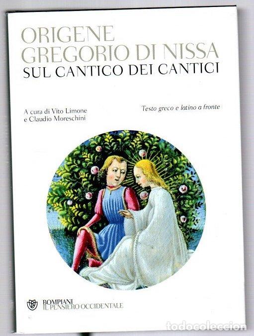 Libros: Origene Gregorio di Nissa. Sul cantico dei cantici - NO CONSTA AUTOR