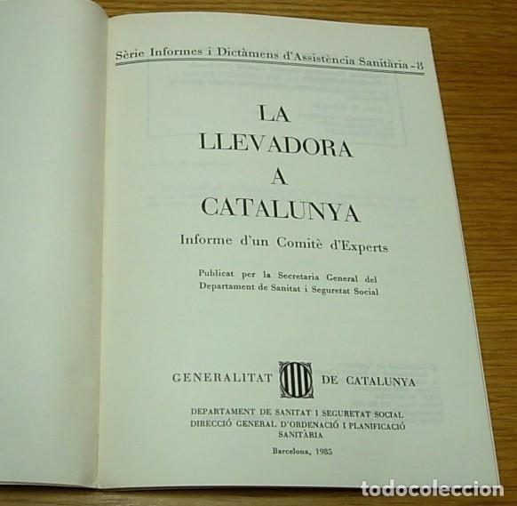 Libros: Libro Cuaderno LA LLEVADORA A CATALUNYA - FUNCIONS - 1985 en Catal&agrave; - Foto 2