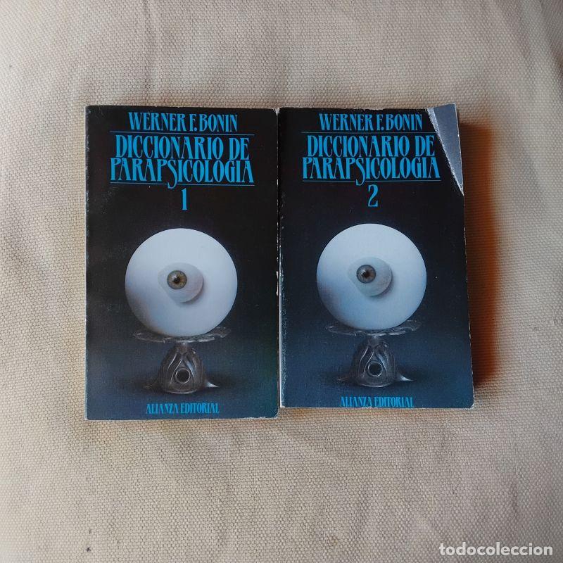 B&uuml;cher: Diccionario de parapsicolog&iacute;a, tomos 1 y 2 - Werner F. Bonin