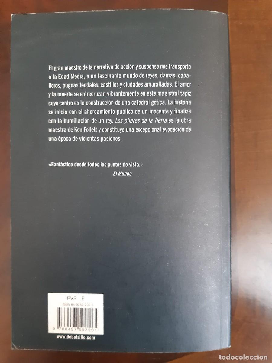 Libros: LOS PILARES DE LA TIERRA. Ken Follett - Foto 2