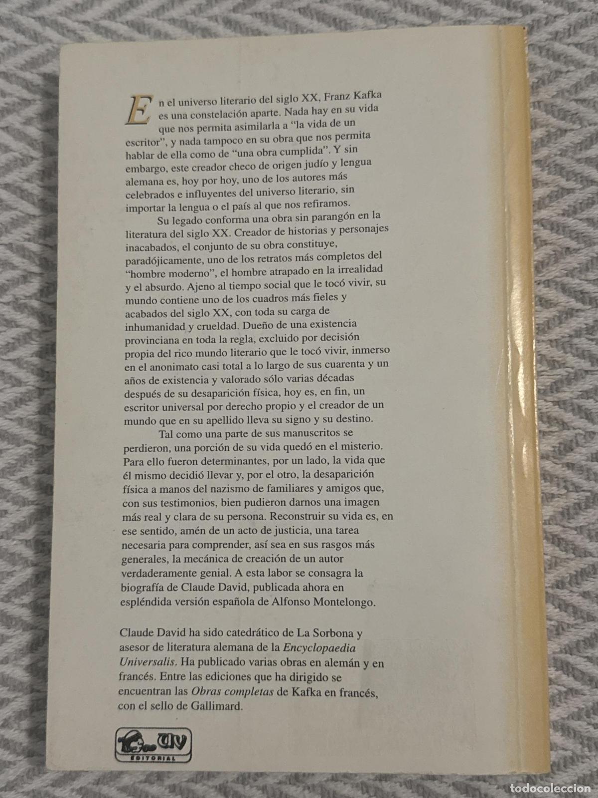 Libros: Kafka. Claude David - Claude David - Foto 3